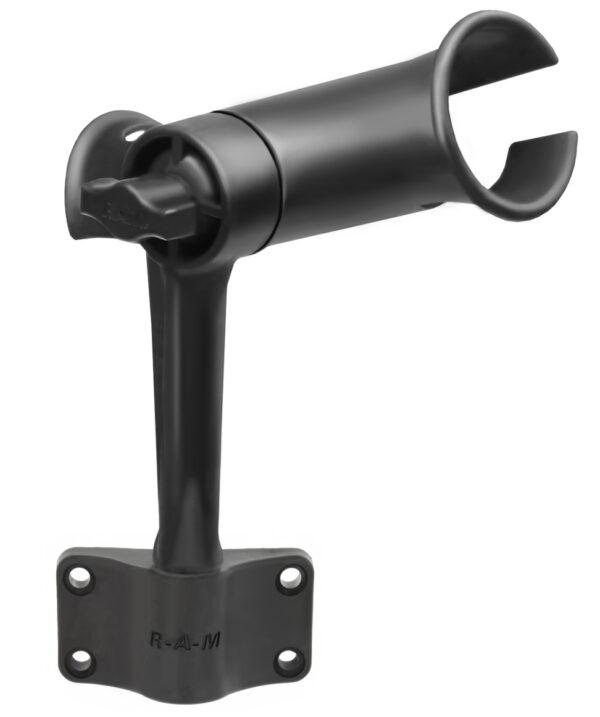 RAM Tube Jr. Portacanna con Base Paratia - 6" Post Ram Mounts RAP-390-BU - immagine 2