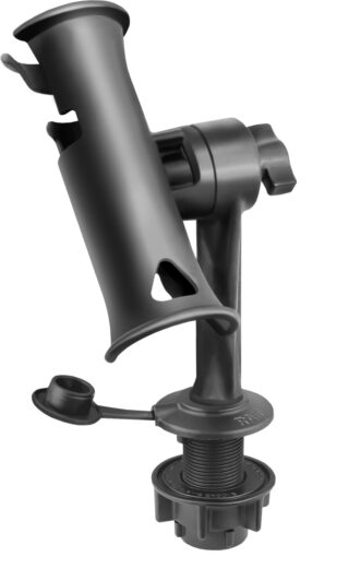 RAM Tubo Jr.  Portacanne con Base Tonda a Filo Ram Mounts RAP-390-FMTU