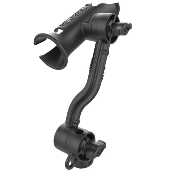 RAM Tube Jr. Portacanna con braccio di prolunga e base per binario Ram Mounts RAP-390-PA-418 - immagine 3