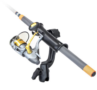 RAM® Tube Jr.™ Rod Holder with Revolution Socket Arm Ram Mounts RAP-390-RB-NB