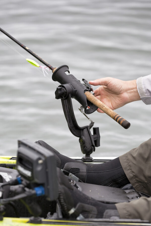 RAM® Tube Jr.™ Rod Holder with Revolution Socket Arm Ram Mounts RAP-390-RB-NB - immagine 4
