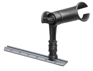 RAM Tube Jr. Portacanna con RAM Adapt-A-Post Track Base - 4" Post Ram Mounts RAP-390-SAAPU