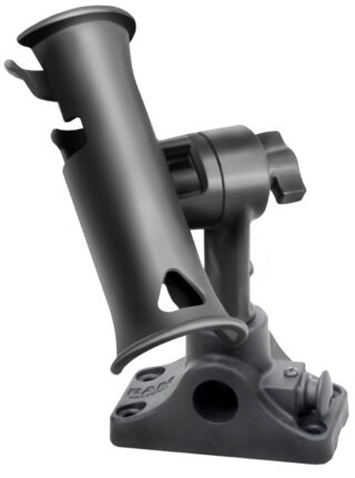 RAM Tube Jr. Portacanna con Base Paratia/Superficie Piana - Palo da 4" Ram Mounts RAP-390-SBMPU