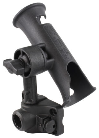 RAM® Tube Jr.™ Rod Holder with Bulkhead/Flat Surface Base Ram Mounts RAP-390-SBMP