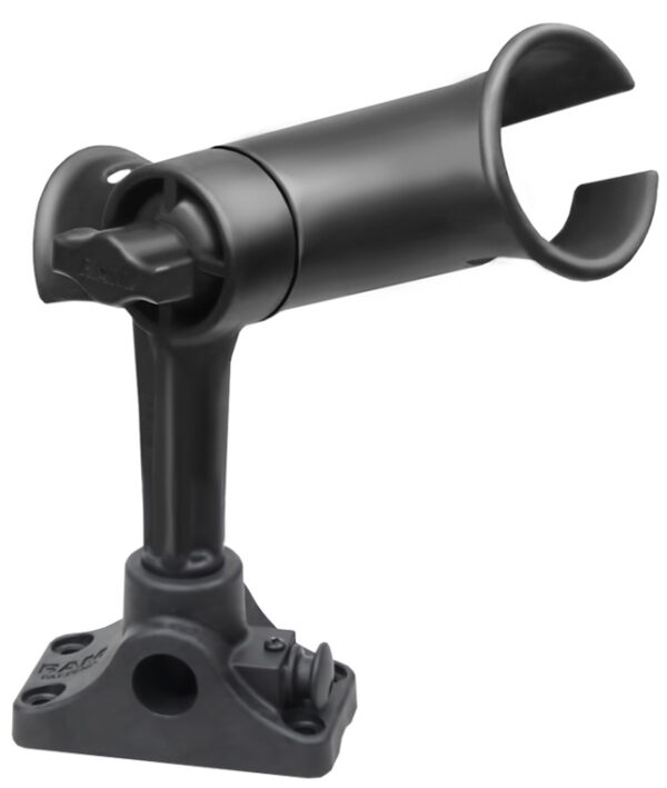 RAM Tube Jr. Portacanna con Base Paratia/Superficie Piana - Palo da 4" Ram Mounts RAP-390-SBMPU - immagine 2