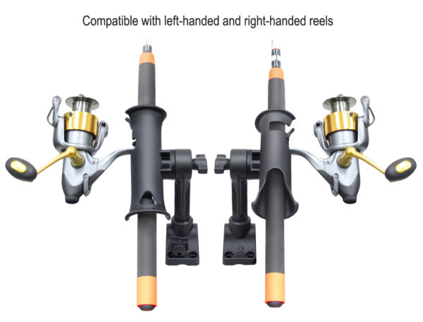 RAM Tube Jr. Portacanna con Base Paratia/Superficie Piana - Palo da 4" Ram Mounts RAP-390-SBMPU - immagine 4