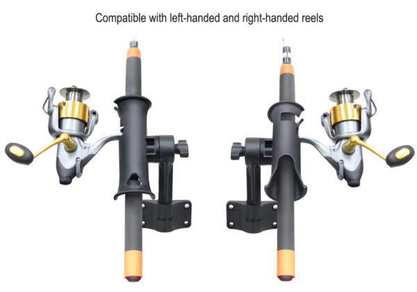 RAM Tube Jr. Portacanna con Base Paratia - Perno da 4" Ram Mounts RAP-390-SBU - immagine 4