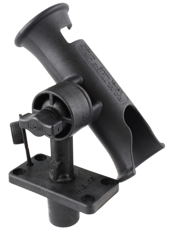 RAM® Tube Jr.™ Rod Holder with Short Flush Base Ram Mounts RAP-390-SF