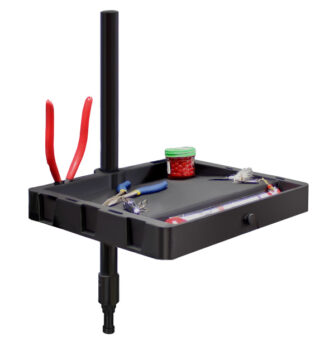 RAM Stack-N-Stow Bait Board con tubo da 18", palo e scanalatura Ram Mounts RAP-395-PSP-18U