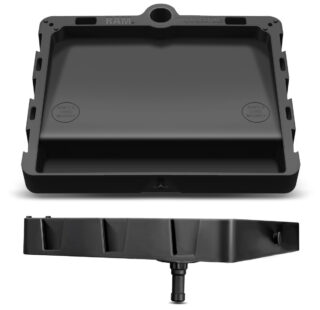 RAM Stack-N-Stow Bait Board con perno scanalato Ram Mounts RAP-395-PU