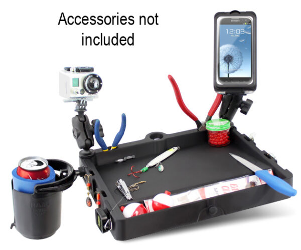 RAM Stack-N-Stow Bait Board con perno scanalato Ram Mounts RAP-395-PU - immagine 2