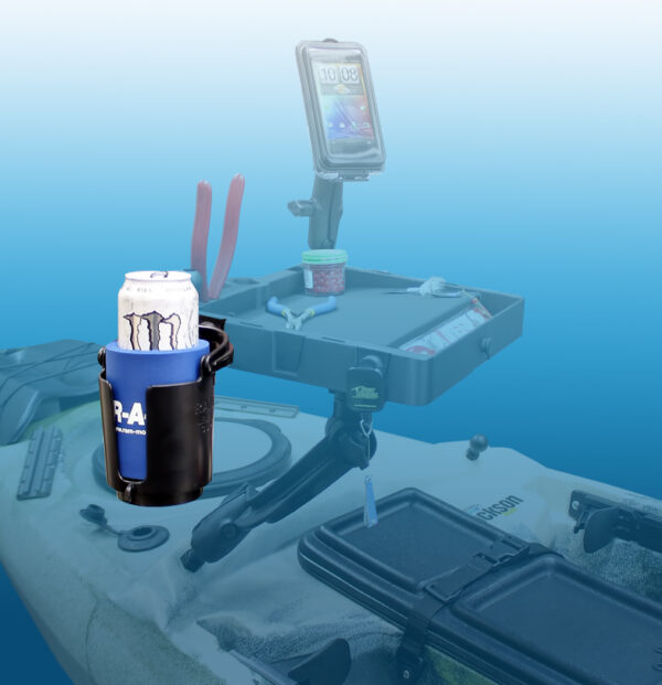 RAM Level Portabevande per tazza RAM Stack-N-Stow Bait Board Ram Mounts RAP-395W-132U - immagine 2