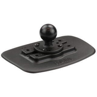 RAM Bond-A-Base Base Adesiva Nera con Sfera Ram Mounts RAP-398-BLK-202U