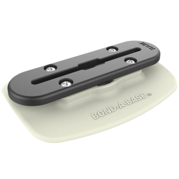 RAM® Bond-A-Base™ Adhesive Base with RAM® Tough-Track™ Ram Mounts RAP-398-GRY-TRACK-A