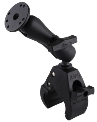 Supporto Ram Mounts RAP-401-202U con diametro sfera di tipo C e base Tough-Claw Large Clamp Double
