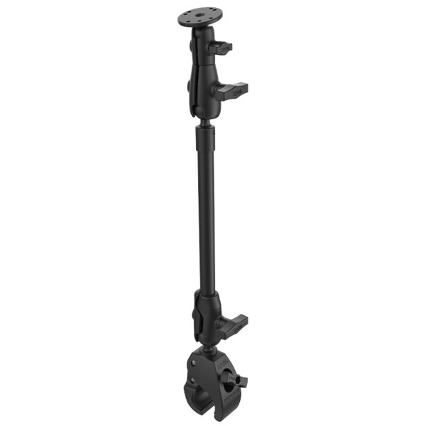 RAM Tough-Claw 9" Montaggio su tubo con adattatore per piastra tonda Ram Mounts RAP-401-9-BC-202U