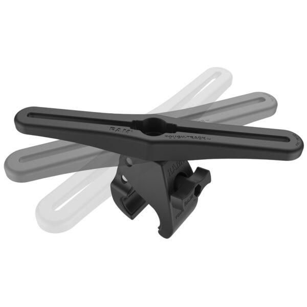 Supporto Ram Mounts RAP-401-TRACKU con attacco a morsetta Tough-Claw e binario Tough-Track - immagine 4