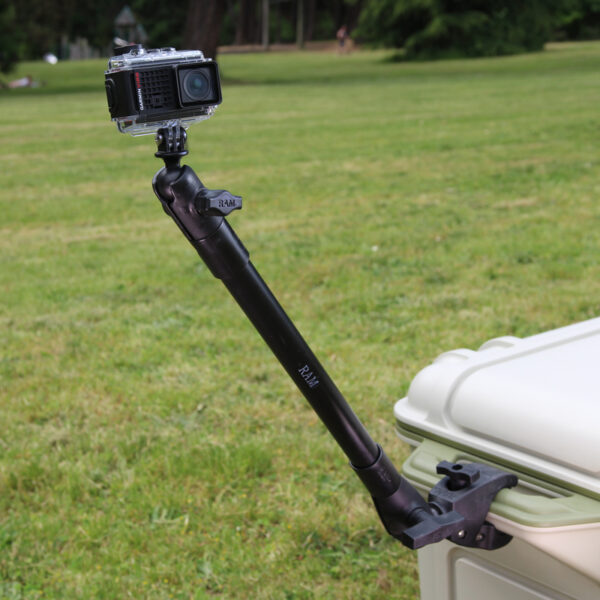 RAM Tough-Pole 22" Supporto per Action Camera con Medium RAM Tough-Claw Ram Mounts RAP-404-PP12-GOP1U - immagine 3