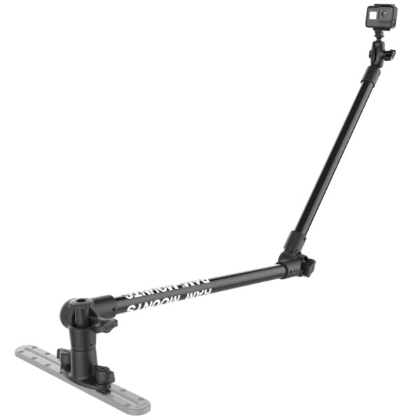 RAM Tough-Pole 48" Supporto per fotocamera con doppio tubo e base a doppio binario Ram Mounts RAP-411-18-18-A-GOP1 - immagine 2