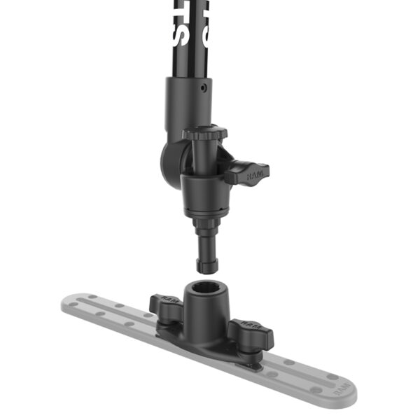 RAM Tough-Pole 48" Supporto per fotocamera con doppio tubo e base a doppio binario Ram Mounts RAP-411-18-18-A-GOP1 - immagine 3