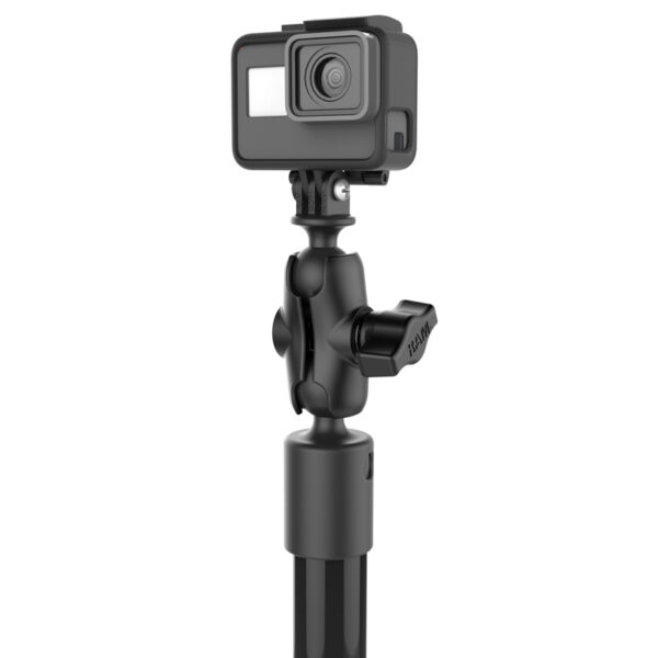 RAM Tough-Pole 48" Supporto per fotocamera con doppio tubo e base a doppio binario Ram Mounts RAP-411-18-18-A-GOP1 - immagine 5