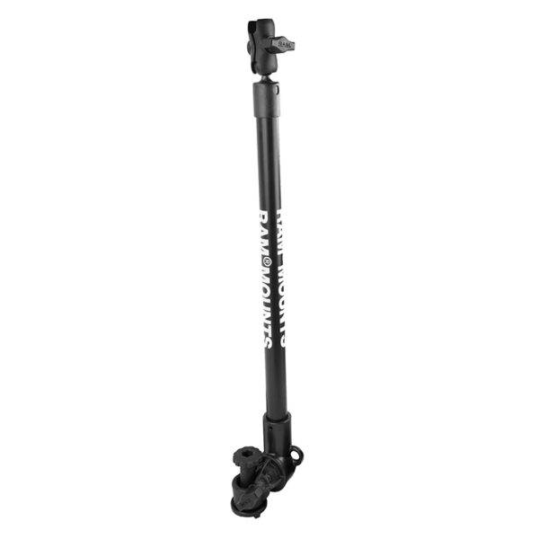RAM Tough-Pole Single Pipe Mount con RAM Track-Node Base Ram Mounts RAP-411-18-AU