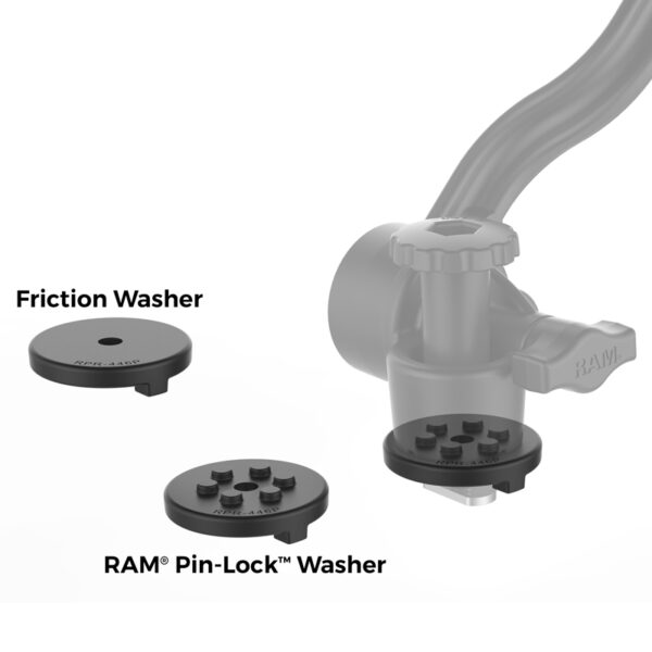RAM Track-Node Binario Regolabile e Base a Cricchetto Ram Mounts RAP-411 - immagine 4