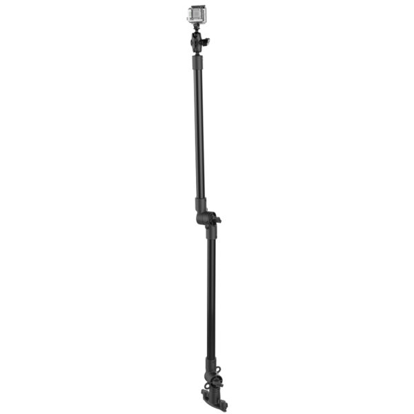 RAM Tough-Pole 48" Supporto per Action Camera con doppio tubo e base a binario Ram Mounts RAP-422-18-18-A-GOP1