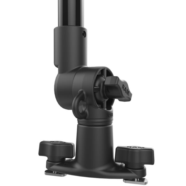 RAM Tough-Pole 48" Supporto per Action Camera con doppio tubo e base a binario Ram Mounts RAP-422-18-18-A-GOP1 - immagine 4