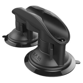 RAM® Tough-Clip™ Paddle Cradle with Double RAM® Twist-Lock™ Suction Cup Ram Mounts RAP-430-224