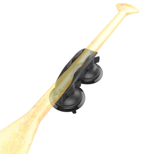 RAM® Tough-Clip™ Paddle Cradle with Double RAM® Twist-Lock™ Suction Cup Ram Mounts RAP-430-224 - immagine 3
