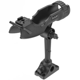 RAM ROD HD Portacanna da Pesca con Paratia/Base Superficie Piana Ram Mounts RAP-433-BMP