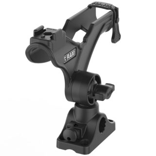 RAM ROD JR Portacanna da Pesca con Paratia/Base a Superficie Piana Ram Mounts RAP-434-BMP