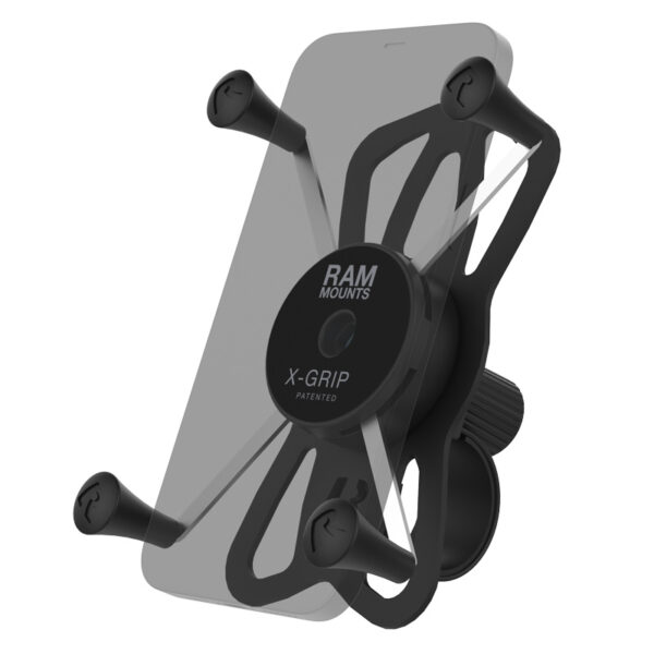 RAM® X-Grip® Large Phone Mount with RAM® Tough-Strap™ Handlebar Base Ram Mounts RAP-460-UN10
