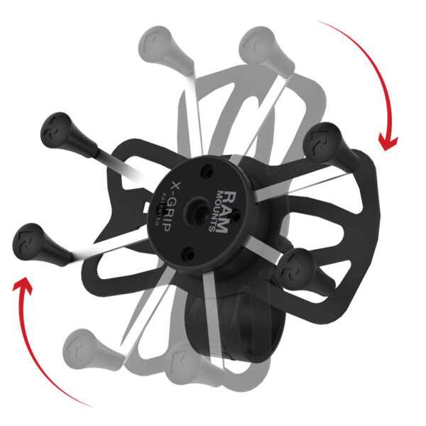 RAM® X-Grip® Large Phone Mount with RAM® Tough-Strap™ Handlebar Base Ram Mounts RAP-460-UN10 - immagine 3