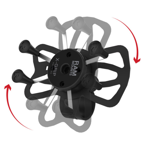 RAM® X-Grip® Phone Mount with RAM® Tough-Strap™ Handlebar Base Ram Mounts RAP-460-UN7 - immagine 2