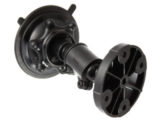 RAM Snap-Link Corto Doppia Presa Ventosa con Piastra Tonda Ram Mounts RAP-AA-167-202-AU
