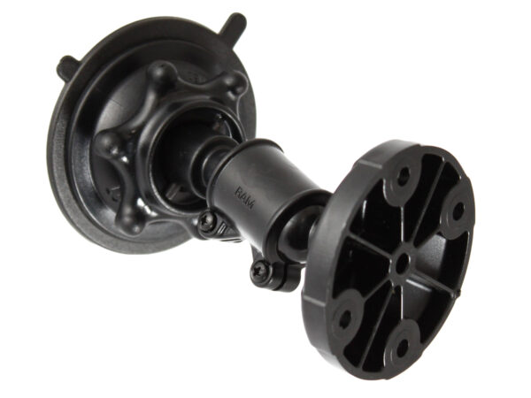 RAM Snap-Link Corto Doppia Presa Ventosa con Piastra Tonda Ram Mounts RAP-AA-167-202-AU
