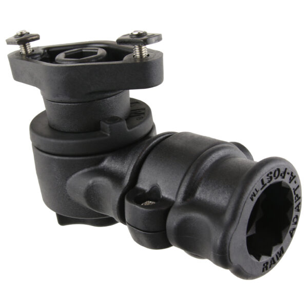 RAM Base Universale per Binario per Sedia a Rotelle con Funzione di Sgancio Rapido e Girevole Ram Mounts RAP-AAPR-WCT