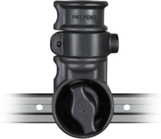 RAM Adapt-A-Post Base Verticale per Binario Ram Mounts RAP-AAPRU