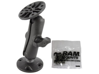 RAM Supporto a doppia sfera in composito con hardware per Garmin GPSMAP più altro Ram Mounts RAP-B-101-G1U