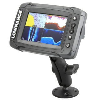 RAM® Composite Double Ball Mount for Lowrance Elite-5 & Elite-7 Ti Ram Mounts RAP-B-101-LO11