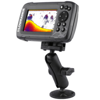 RAM Supporto in materiale composito per Lowrance Eagle 4 e 5, Hook² e Reveal - tipo B Ram Mounts RAP-B-101-LO12