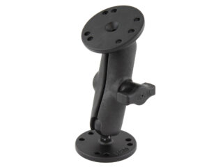 RAM Montaggio a doppia sfera in composito con due piastre rotonde in alluminio Ram Mounts RAP-B-101-OT1U