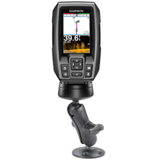 RAM Supporto a doppia sfera in composito con viteria per Garmin Striker più altro Ram Mounts RAP-B-101U-G4