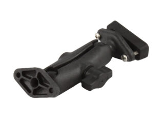 RAM Montaggio a doppia sfera in composito con piastre diamantate e piastra di supporto Ram Mounts RAP-B-102-238BU