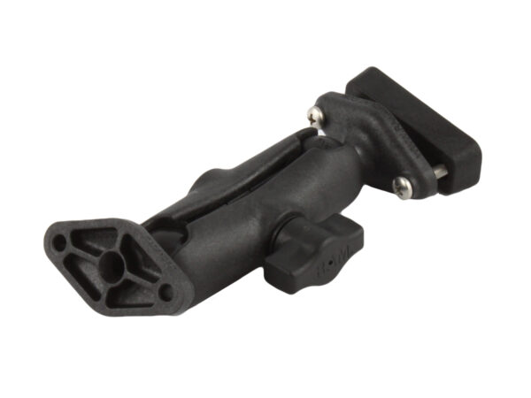 RAM Montaggio a doppia sfera in composito con piastre diamantate e piastra di supporto Ram Mounts RAP-B-102-238BU