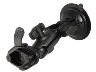 RAM Twist-Lock Composite Ventosa a Cricchetto con Sgancio Rapido Ram Mounts RAP-B-104-224-326U