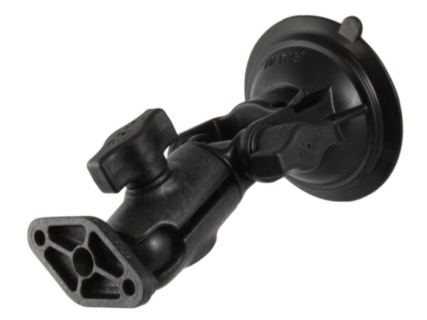 RAM® Twist-Lock™ Composite Suction Cup Ratchet Mount with Diamond Plate Ram Mounts RAP-B-104-224