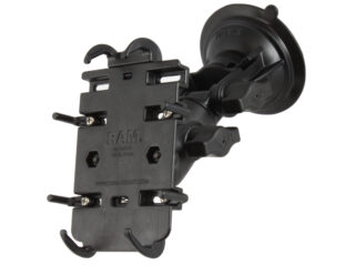 Supporto per telefono Quick-Grip con base a chiusura e ventosa Twist-Lock Ram Mounts RAP-B-104-224-PD3U